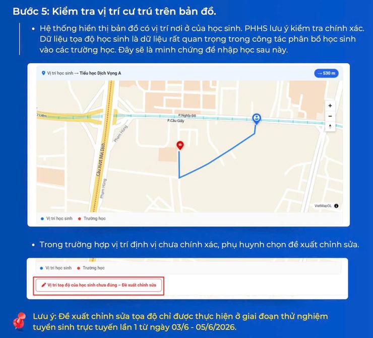 Hướng dẫn đăng ký tuyển sinh trực tuyến năm học 2026-2027- Ảnh 8.