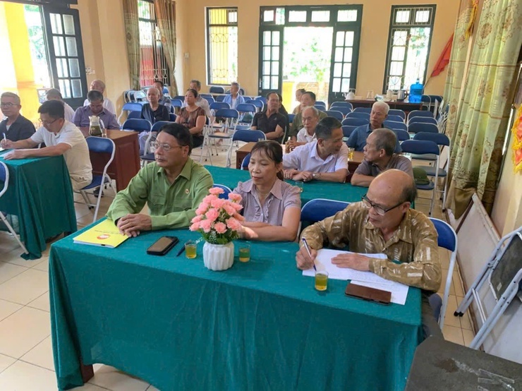 HỘI CỰU CHIẾN BINH XÃ TIẾP TỤC TUYÊN TRUYỀN CÔNG TÁC GIẢI PHÓNG MẶT BẰNG TẠI THÔN BA ĐÌNH- Ảnh 2.