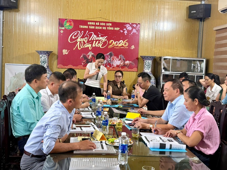 SÓC SƠN TỔ CHỨC TẬP HUẤN THỰC HÀNH KỸ NĂNG HƯỚNG DẪN, THUYẾT MINH, GIỚI THIỆU SẢN PHẨM DU LỊCH TRẢI NGHIỆM "ĐÊM ĐỀN SÓC - HÀO KHÍ THÁNH GIÓNG"- Ảnh 8.
