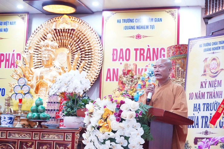 Chùa Trăm Gian khai pháp khóa An cư kết hạ Phật lịch 2570 và kỷ niệm 10 năm thành lập Hạ trường Trăm Gian- Ảnh 4.