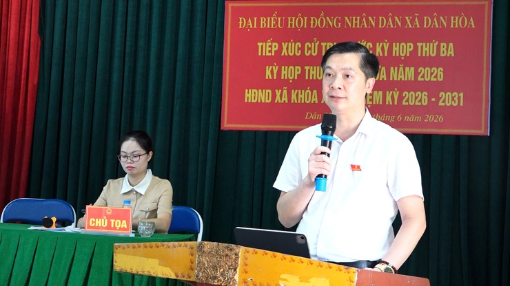 Dân Hòa: Tổ đại biểu số 1 tiếp xúc cử tri thôn Trường Xuân trước kỳ họp thứ ba HĐND xã khóa XXIV
- Ảnh 7.