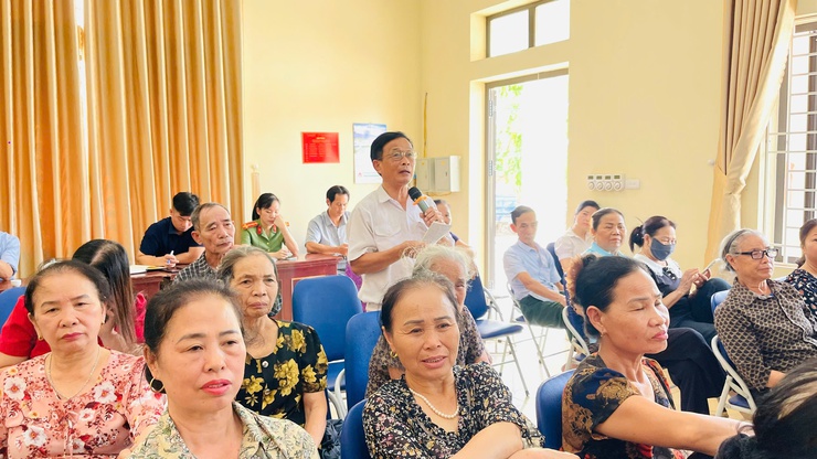 HĐND xã Phúc Thọ tổ chức tiếp xúc cử tri trước kỳ họp thường lệ giữa năm 2026- Ảnh 9.