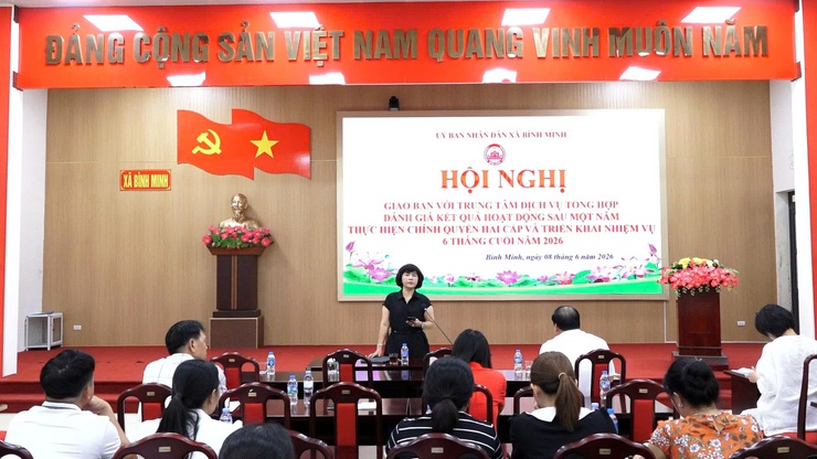 Trung tâm Dịch vụ tổng hợp xã Bình Minh: Phát huy hiệu quả mô hình hợp nhất, nâng cao chất lượng phục vụ Nhân dân- Ảnh 8.