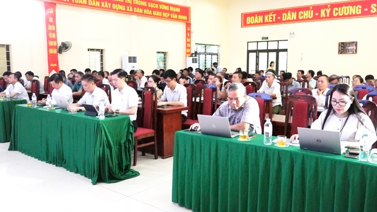 Xã Dân Hòa triển khai kế hoạch sắp xếp thôn, tổ dân phố: Thận trọng, khách quan, "đúng ý Đảng, hợp lòng dân"- Ảnh 2.