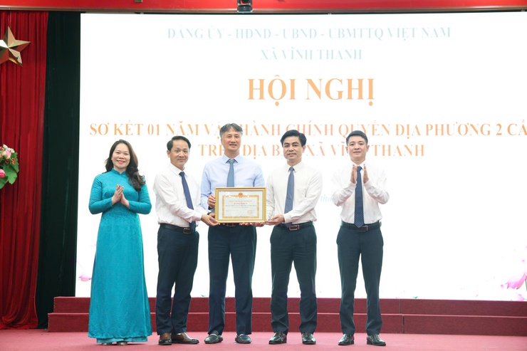 XÃ VĨNH THANH SƠ KẾT 01 NĂM THỰC HIỆN MÔ HÌNH CHÍNH QUYỀN ĐỊA PHƯƠNG 02 CẤP, PHÁT ĐỘNG THI ĐUA GIAI ĐOẠN 2026 - 2030- Ảnh 7.