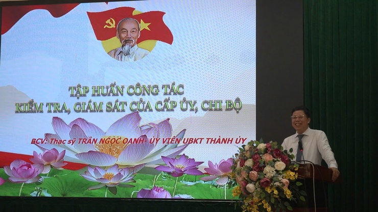 XÃ DÂN HÒA THAM GIA LỚP BỒI DƯỠNG NGHIỆP VỤ CÔNG TÁC KIỂM TRA, GIÁM SÁT VÀ THI HÀNH KỶ LUẬT TRONG ĐẢNG- Ảnh 5.