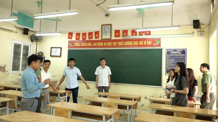 Xã Mỹ Đức kiểm tra công tác chuẩn bị kỳ thi tốt nghiệp THPT Quốc gia năm 2026- Ảnh 6.