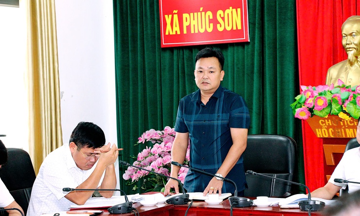 UBND XÃ PHÚC SƠN TỔ CHỨC HỘI NGHỊ ĐÁNH GIÁ KẾT QUẢ THỰC HIỆN NHIỆM VỤ VÀ TRIỂN KHAI NHIỆM VỤ TRỌNG TÂM THỜI GIAN TIẾP THEO- Ảnh 2.