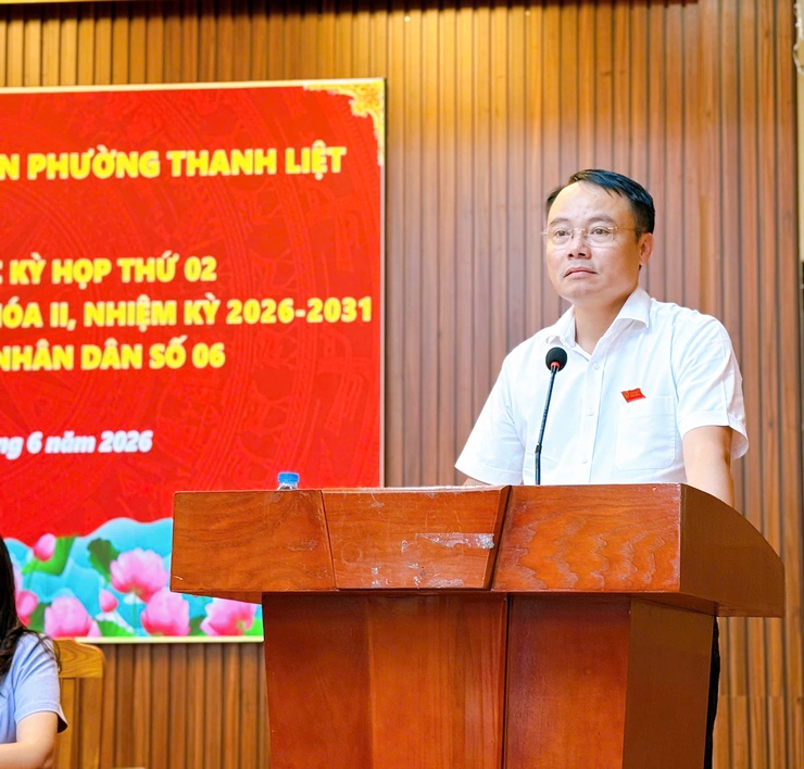 Tổ đại biểu HĐND phường số 6 tiếp xúc cử tri TDP Triều Khúc trước kỳ họp thứ 2 HĐND phường- Ảnh 6.