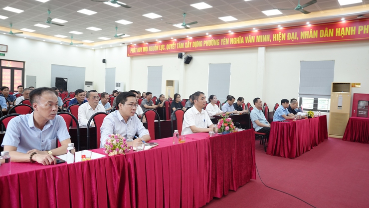 Yên Nghĩa tham dự hội nghị sơ kết một năm vận hành chính quyền địa phương hai cấp trên địa bàn thành phố Hà Nội- Ảnh 1.