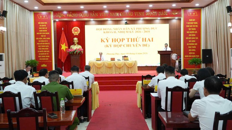 Kỳ họp chuyên đề HĐND xã Phượng Dực: Thống nhất cao nhiều quyết sách quan trọng- Ảnh 3.