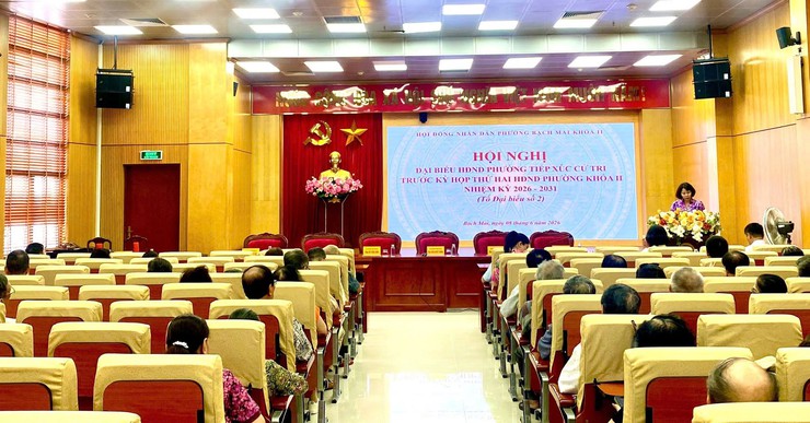 ĐẠI BIỂU HĐND PHƯỜNG BẠCH MAI TIẾP XÚC CỬ TRI TRƯỚC KỲ HỌP THỨ HAI, KHÓA II, NHIỆM KỲ 2026 – 2031- Ảnh 10.