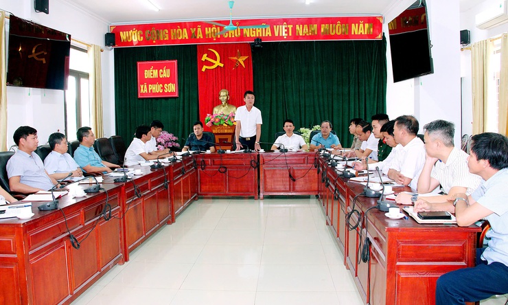 UBND XÃ PHÚC SƠN TỔ CHỨC HỘI NGHỊ ĐÁNH GIÁ KẾT QUẢ THỰC HIỆN NHIỆM VỤ VÀ TRIỂN KHAI NHIỆM VỤ TRỌNG TÂM THỜI GIAN TIẾP THEO- Ảnh 3.
