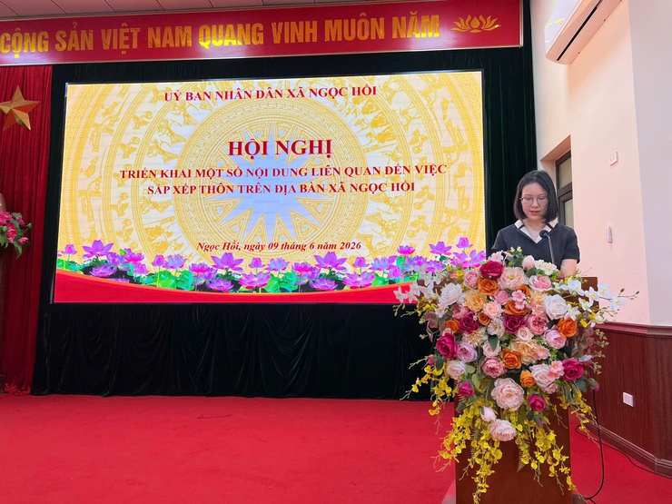 Xã Ngọc Hồi triển khai công tác sắp xếp thôn trên địa bàn- Ảnh 2.