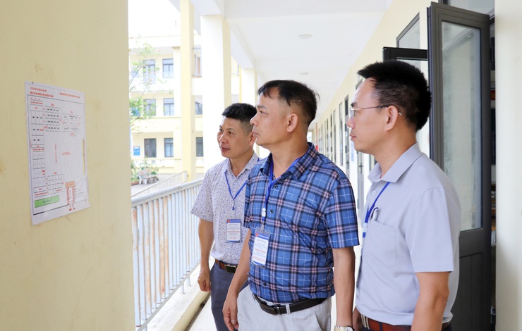 Xã Trần Phú: tổ chức kiểm tra các điều kiện phục vụ tổ chức kỳ thi tốt nghiệp THPT năm 2026 tại hai điểm thi trên địa bàn- Ảnh 2.