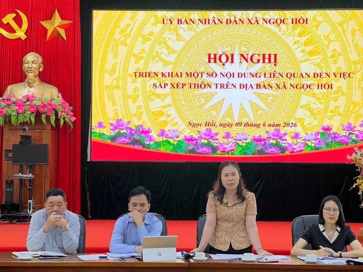Xã Ngọc Hồi triển khai công tác sắp xếp thôn trên địa bàn- Ảnh 3.