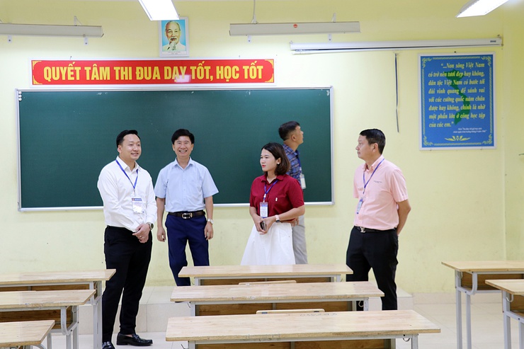 Xã Trần Phú: tổ chức kiểm tra các điều kiện phục vụ tổ chức kỳ thi tốt nghiệp THPT năm 2026 tại hai điểm thi trên địa bàn- Ảnh 3.