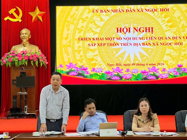 Xã Ngọc Hồi triển khai công tác sắp xếp thôn trên địa bàn- Ảnh 4.