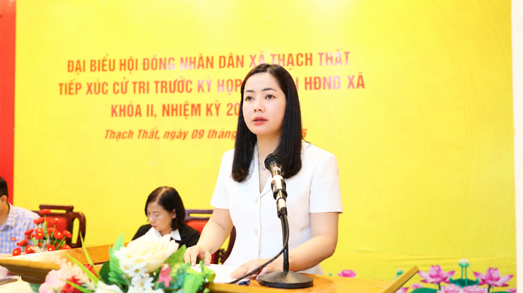 ĐẠI BIỂU HĐND XÃ THẠCH THẤT TIẾP XÚC CỬ TRI TRƯỚC KỲ HỌP THƯỜNG LỆ GIỮA NĂM 2026- Ảnh 5.