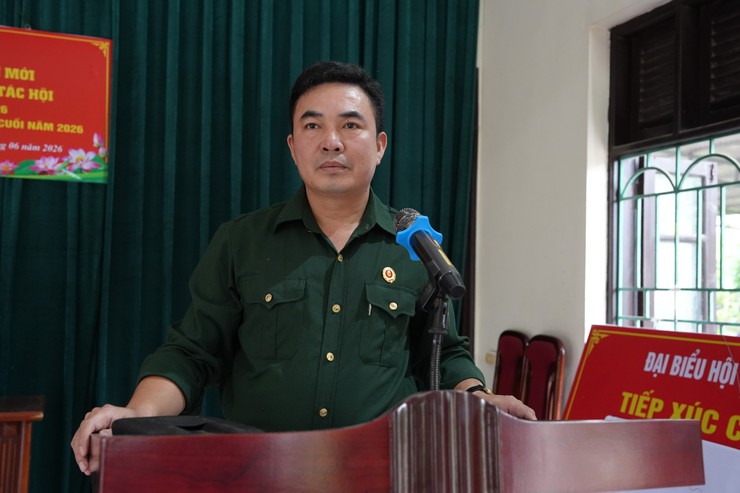 Tuyên truyền công tác GPMB dự án Khu đô thị thể thao Quốc tế Hà Nội tại thôn Cự Thần- Ảnh 1.