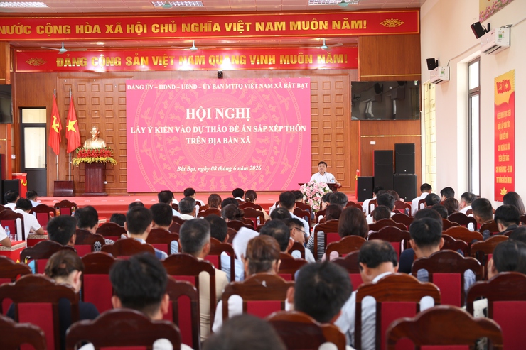 Xã Bất Bạt: Tạo sự đồng thuận, gắn kết giữa các tầng lớp nhân dân trong sắp xếp, sáp nhập thôn- Ảnh 5.