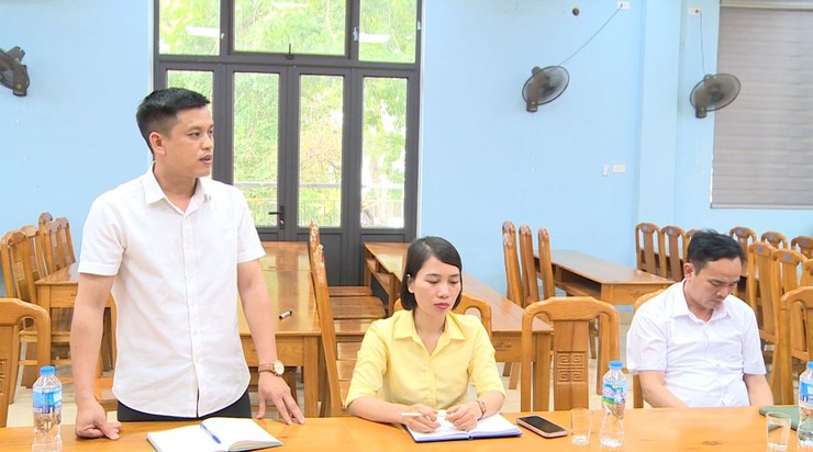 UBND xã Phúc Lộc kiểm tra công tác chuẩn bị Kỳ thi tốt nghiệp THPT năm 2026 tại điểm thi THPT Phúc Thọ- Ảnh 8.