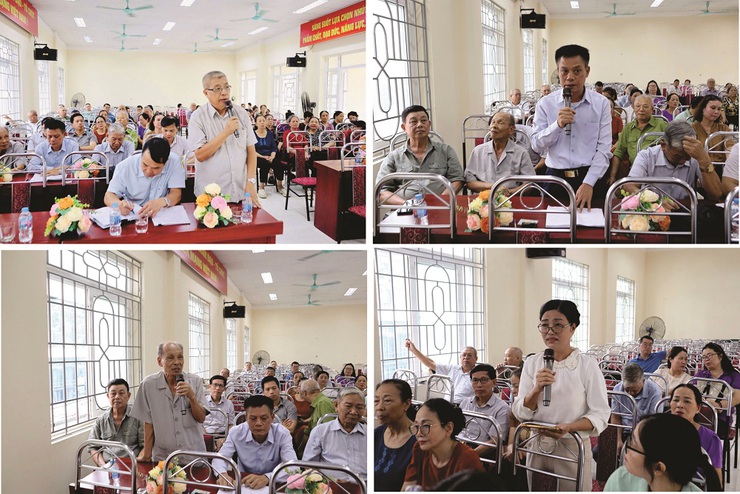 Phó Bí thư Thường trực Đảng ủy phường Đỗ Khắc Đạo tiếp xúc cử tri trước kỳ họp thứ hai HĐND phường khóa II, nhiệm kỳ 2026 -2031- Ảnh 3.