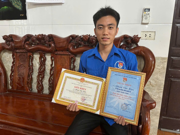 Phạm Văn Hiếu – Bí thư Chi đoàn năng động, tiên phong trong chuyển đổi số và phong trào thanh niên- Ảnh 1.