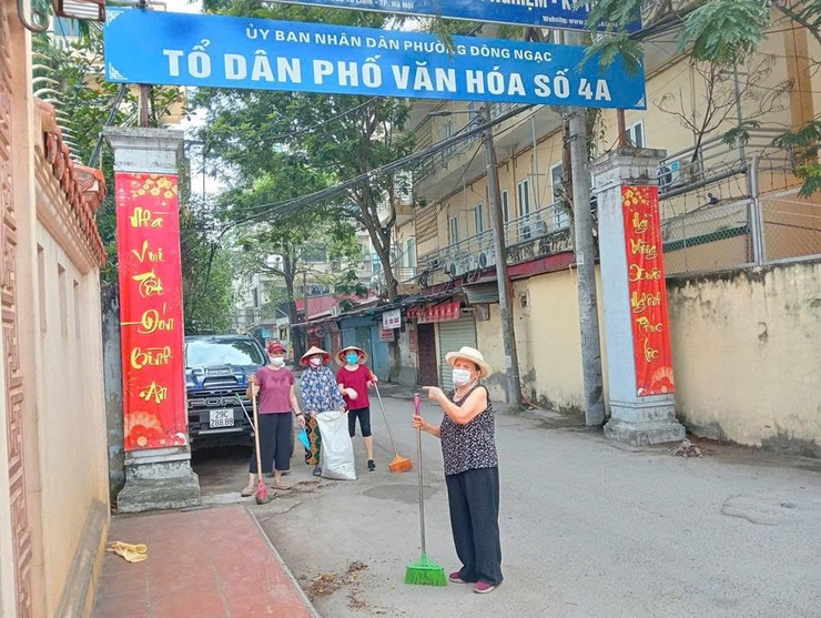 Đông Ngạc với phong trào bảo vệ môi trường, xây dựng phường “sáng – xanh – sạch – đẹp” văn minh, hiện đại và đáng sống.- Ảnh 6.