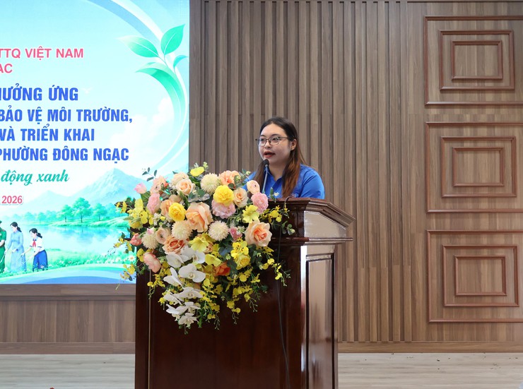 Đông Ngạc ra quân hưởng ứng phong trào “Toàn dân chung tay bảo vệ môi trường, vì một Việt Nam xanh - sạch - đẹp” và triển khai mô hình “QR Xanh”- Ảnh 5.