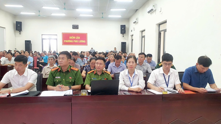 Phường Phú Lương triển khai phương án sắp xếp tổ dân phố, hướng tới nâng cao hiệu quả quản lý ở cơ sở- Ảnh 1.