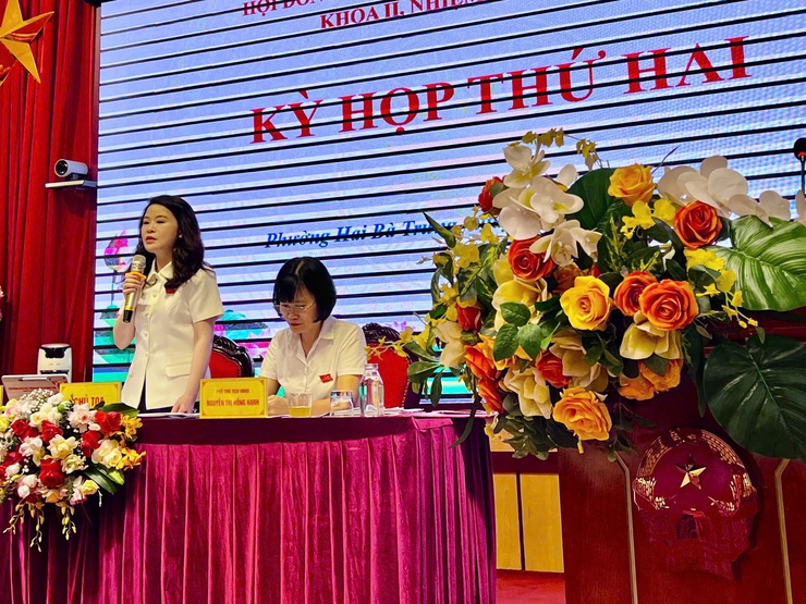 HĐND phường Hai Bà Trưng, nhiệm kỳ 2026-2031 tổ chức thành công kỳ họp thứ Hai (kỳ họp thường lệ giữa năm 2026) 
- Ảnh 5.