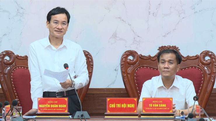 XÃ PHÚC THỌ TỔ CHỨC HỘI NGHỊ THỐNG NHẤT KẾ HOẠCH TRIỂN KHAI DỰ ÁN CỤM CÔNG NGHIỆP VÕNG XUYÊN 2- Ảnh 1.