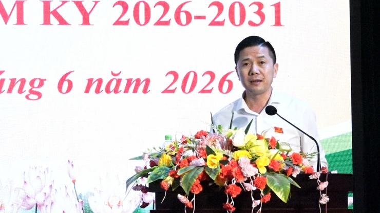 Tổ đại biểu Hội đồng nhân dân (HĐND) xã Dân Hòa số 4 đã có buổi tiếp xúc cử tri tại Hội trường Ủy ban nhân dân xã- Ảnh 7.