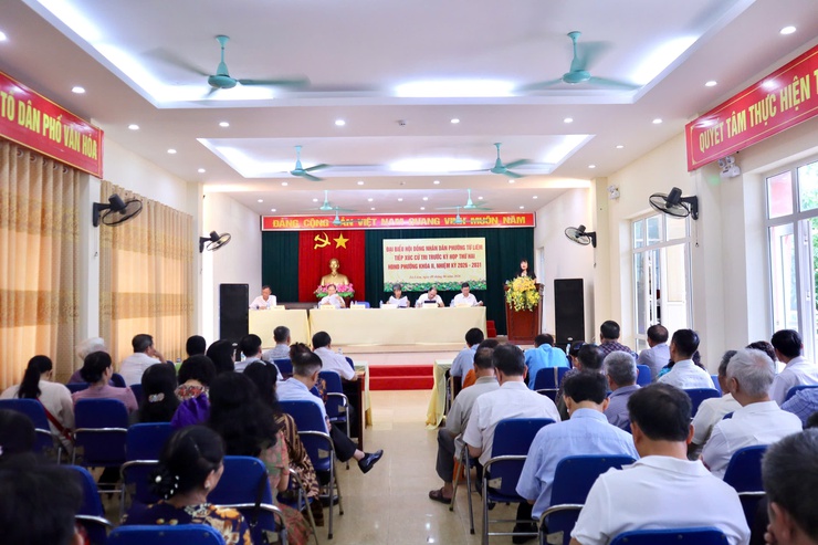 Tổ đại biểu số 1 HĐND phường Từ Liêm tiếp xúc cử tri trước kỳ họp thứ hai HĐND phường khóa II, nhiệm kỳ 2026 – 2031- Ảnh 1.