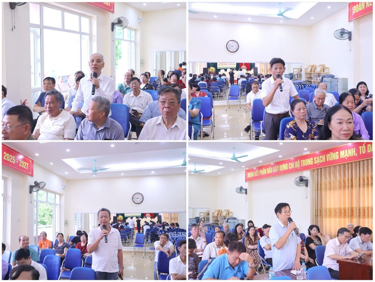 Tổ đại biểu số 1 HĐND phường Từ Liêm tiếp xúc cử tri trước kỳ họp thứ hai HĐND phường khóa II, nhiệm kỳ 2026 – 2031- Ảnh 4.