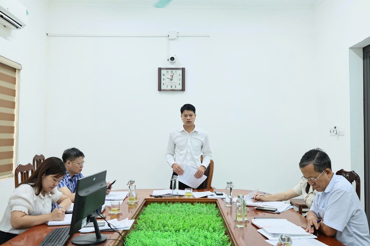 Ban Văn hóa - Xã hội HĐND xã Quảng Bị giám sát việc thực hiện chính sách trợ cấp hưu trí xã hội- Ảnh 3.