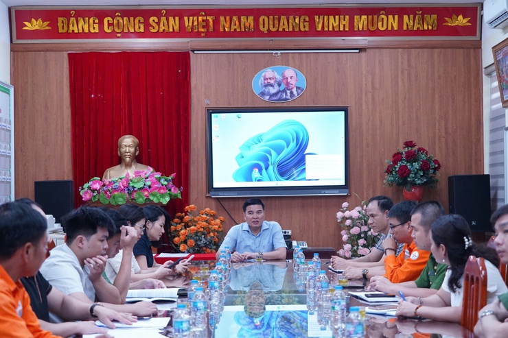 Phường Chương Mỹ kiểm tra công tác chuẩn bị kỳ thi tốt nghiệp THPT năm 2026 tại các điểm thi trên địa bàn- Ảnh 1.