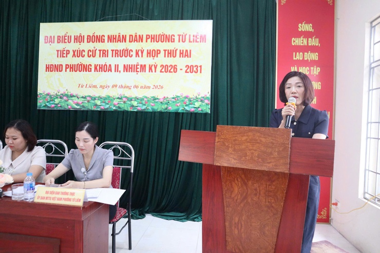 Phó Bí thư Thường trực Đảng ủy phường Đỗ Khắc Đạo tiếp xúc cử tri trước kỳ họp thứ hai HĐND phường khóa II, nhiệm kỳ 2026 -2031- Ảnh 5.