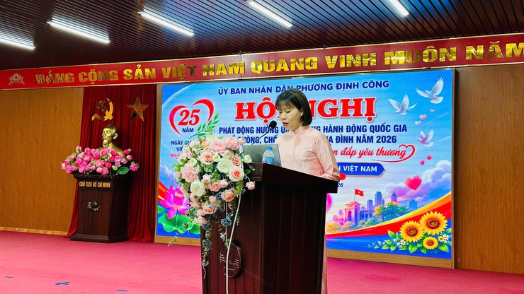 PHƯỜNG ĐỊNH CÔNG PHÁT ĐỘNG THÁNG HÀNH ĐỘNG QUỐC GIA VỀ PHÒNG, CHỐNG BẠO LỰC GIA ĐÌNH NĂM 2026- Ảnh 5.
