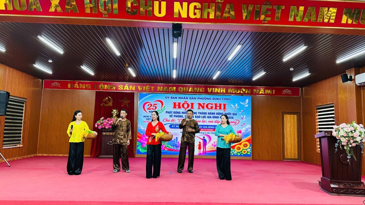 PHƯỜNG ĐỊNH CÔNG PHÁT ĐỘNG THÁNG HÀNH ĐỘNG QUỐC GIA VỀ PHÒNG, CHỐNG BẠO LỰC GIA ĐÌNH NĂM 2026- Ảnh 3.