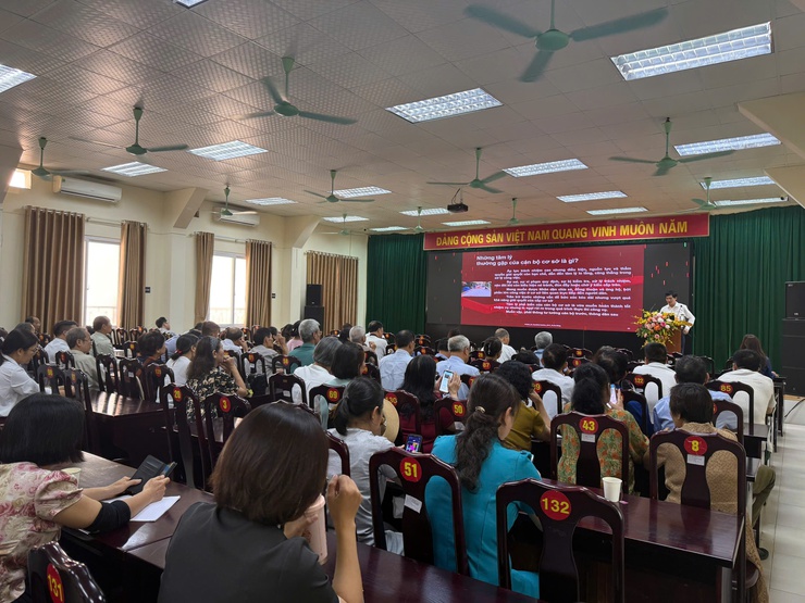 Phường Tây Mỗ tham gia lớp tập huấn nghiệp vụ công tác dân vận năm 2026- Ảnh 3.