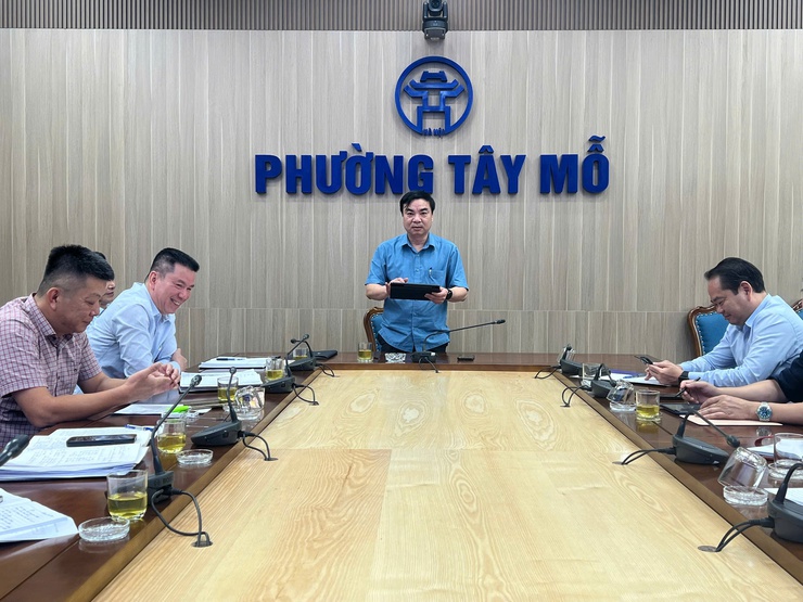 Tây Mỗ quyết liệt triển khai công tác tuyên truyền, vận động giải phóng mặt bằng Dự án đầu tư, nâng cấp mở rộng đường 70- Ảnh 1.