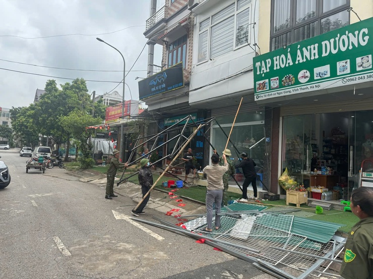 XÃ VĨNH THANH RA QUÂN CAO ĐIỂM LẬP LẠI TRẬT TỰ VĂN MINH ĐÔ THỊ, HÀNH LANG AN TOÀN GIAO THÔNG VÀ VỆ SINH MÔI TRƯỜNG- Ảnh 7.