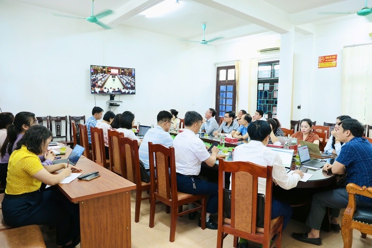 Hà Nội sơ kết một năm vận hành bộ máy của hệ thống chính trị và chính quyền địa phương hai cấp- Ảnh 3.