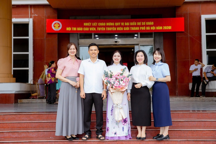 Phường Thanh Liệt tham gia vòng sơ khảo Hội thi Báo cáo viên, Tuyên truyền viên giỏi Thành phố Hà Nội năm 2026- Ảnh 2.