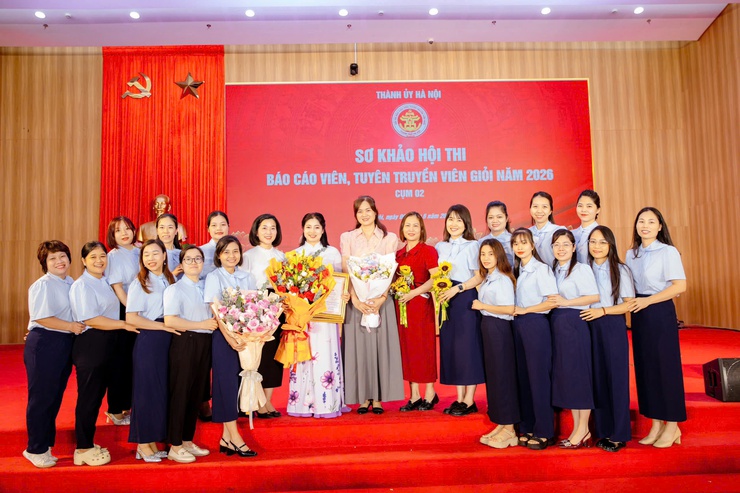 Phường Thanh Liệt tham gia vòng sơ khảo Hội thi Báo cáo viên, Tuyên truyền viên giỏi Thành phố Hà Nội năm 2026- Ảnh 5.