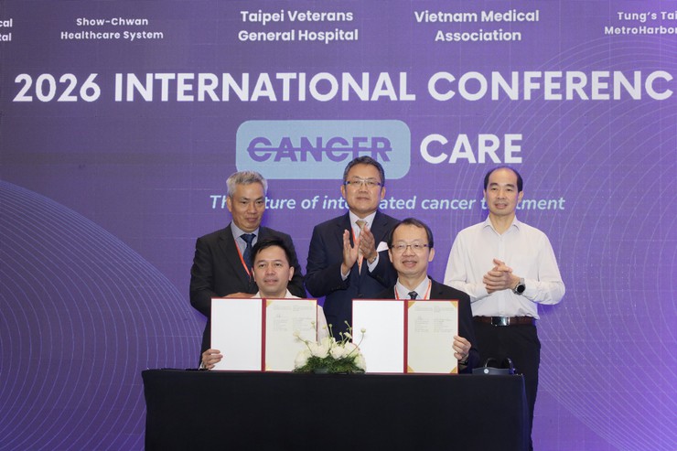 Bệnh viện Đa khoa Đức Giang ký kết hợp tác với Bệnh viện Đa khoa Cựu Chiến binh Đài Bắc, mở rộng mạng lưới hợp tác quốc tế- Ảnh 1.