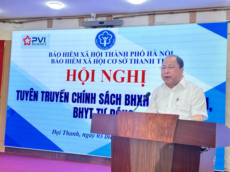Xã Đại Thanh tuyên truyền chính sách bảo hiểm xã hội tự nguyện, bảo hiểm y tế tự đóng- Ảnh 3.