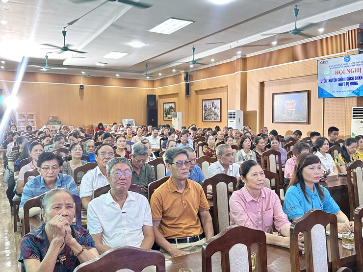 Xã Đại Thanh tuyên truyền chính sách bảo hiểm xã hội tự nguyện, bảo hiểm y tế tự đóng- Ảnh 2.